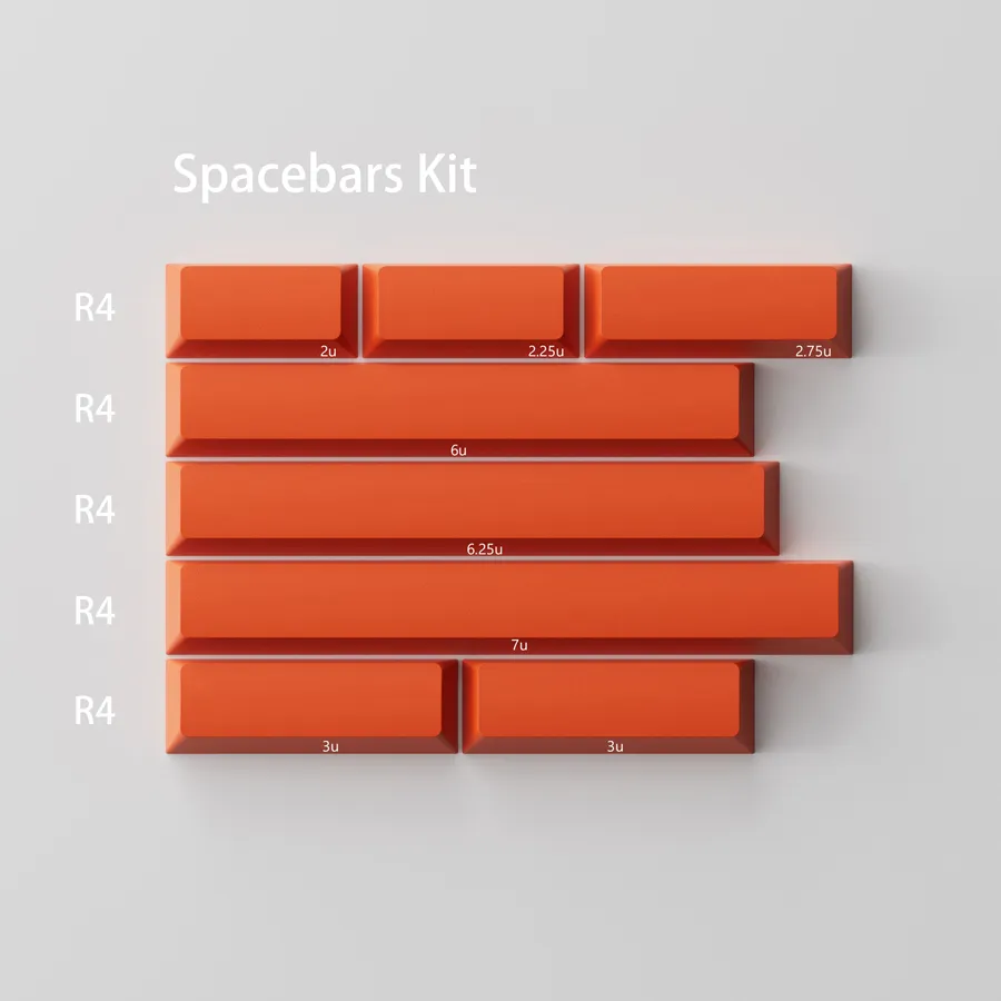 PBTfans Virtuoso Spacebars Orange