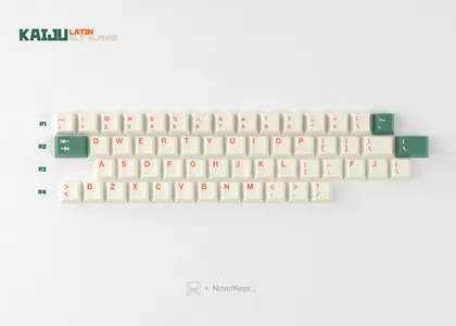 GMK Kaiju R3 - Light Alt Alphas Child Kit
