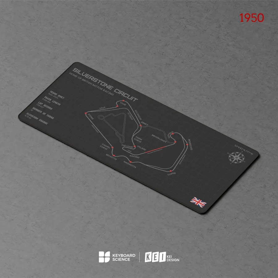1950 (Track) Deskmat - InputGear DE