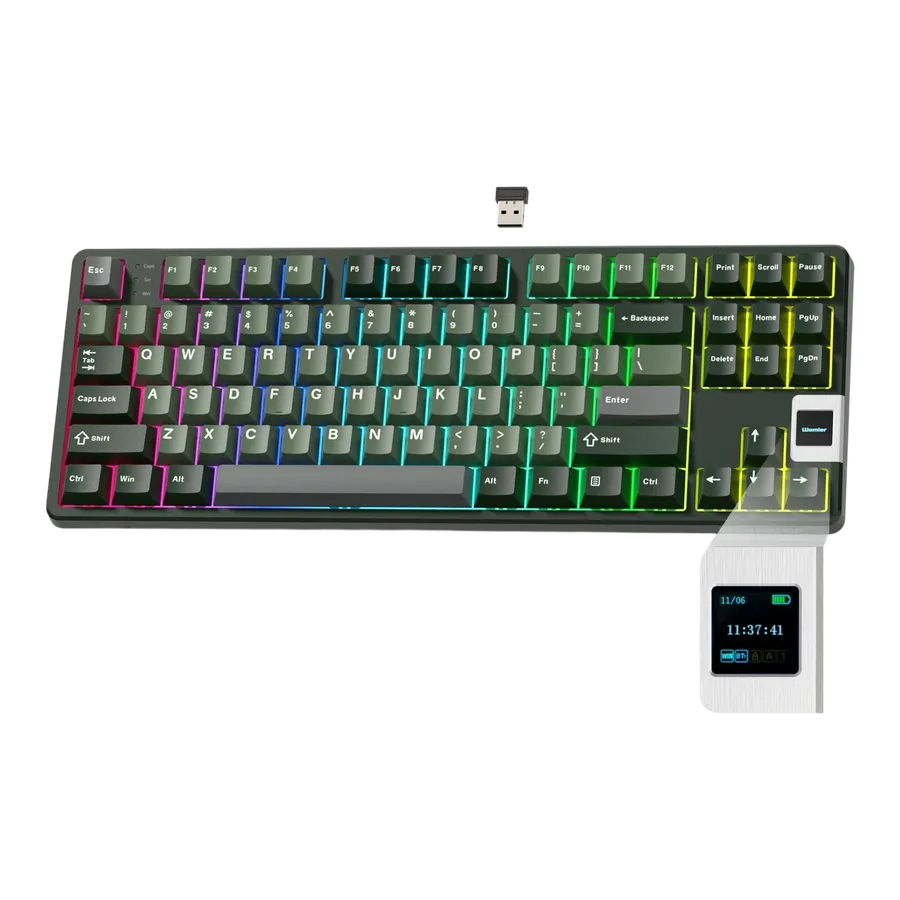 Womier - QK87 Hot-Swappable Mechanical Keyboard