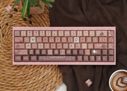 Capybaras daily lifer Cherry Profile Keycaps Set