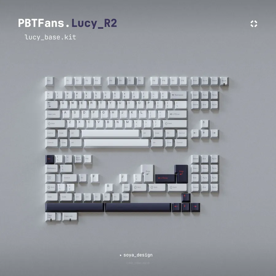 Ready To Use Holy80 Hotswap version with keycaps