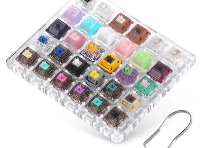 DUROCK - 30-Key Mechanical Switch Tester Sample Kit