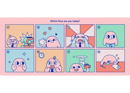 PBTfans Poco R2 Deskmat B