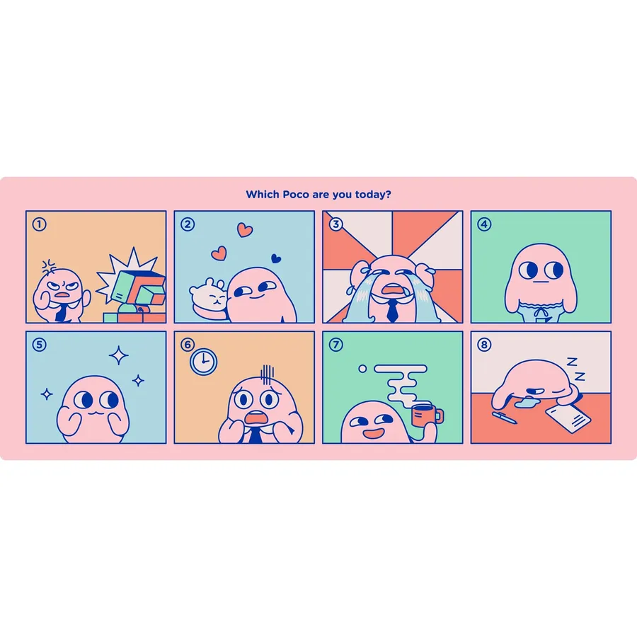 PBTfans Poco R2 Deskmat B
