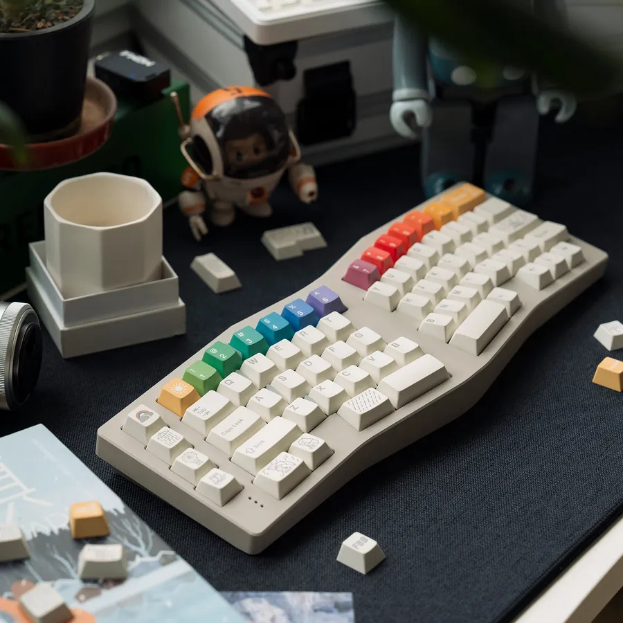 After the Rain R2 Cherry profile Keycaps