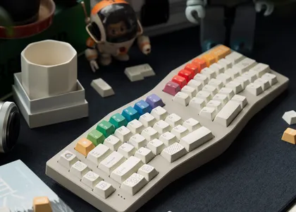 After the Rain R2 Cherry profile Keycaps