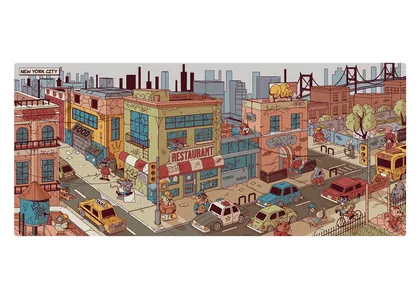 PBTfans Mischief Deskmat A