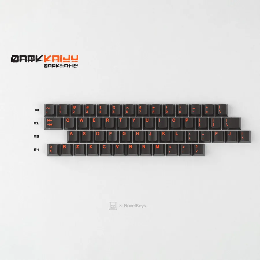 GMK Kaiju R3 - Dark Alt Alphas Child Kit