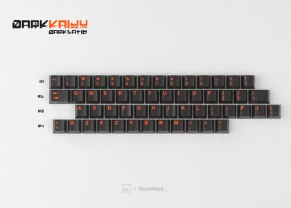 GMK Kaiju R3 - Dark Alt Alphas Child Kit