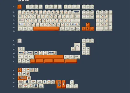 FBB Ichiraku Ramen Cherry profile Keycaps
