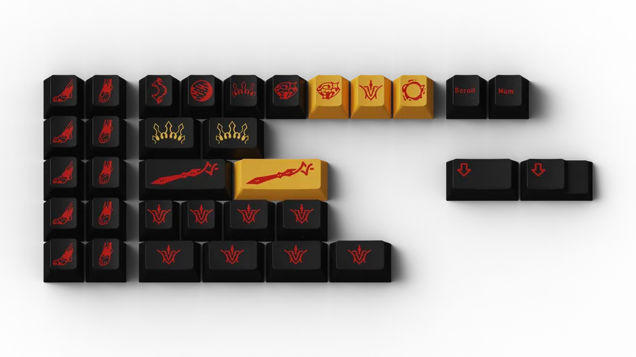 GMK Ishtar R2 Keycaps Novelties