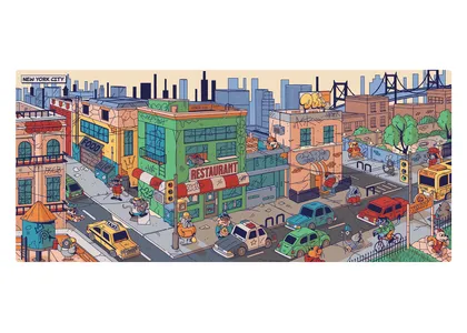 PBTfans Mischief Deskmat B