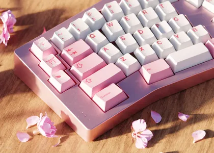 GMK CYL Hazakura Keycaps