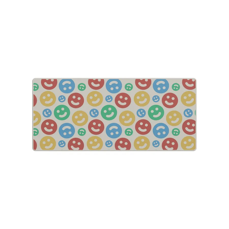 PBTfans Cool Kids Deskmat Smileys Pattern