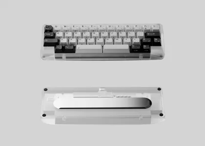 Ready to use Agar mini Dual-mode version with keycaps
