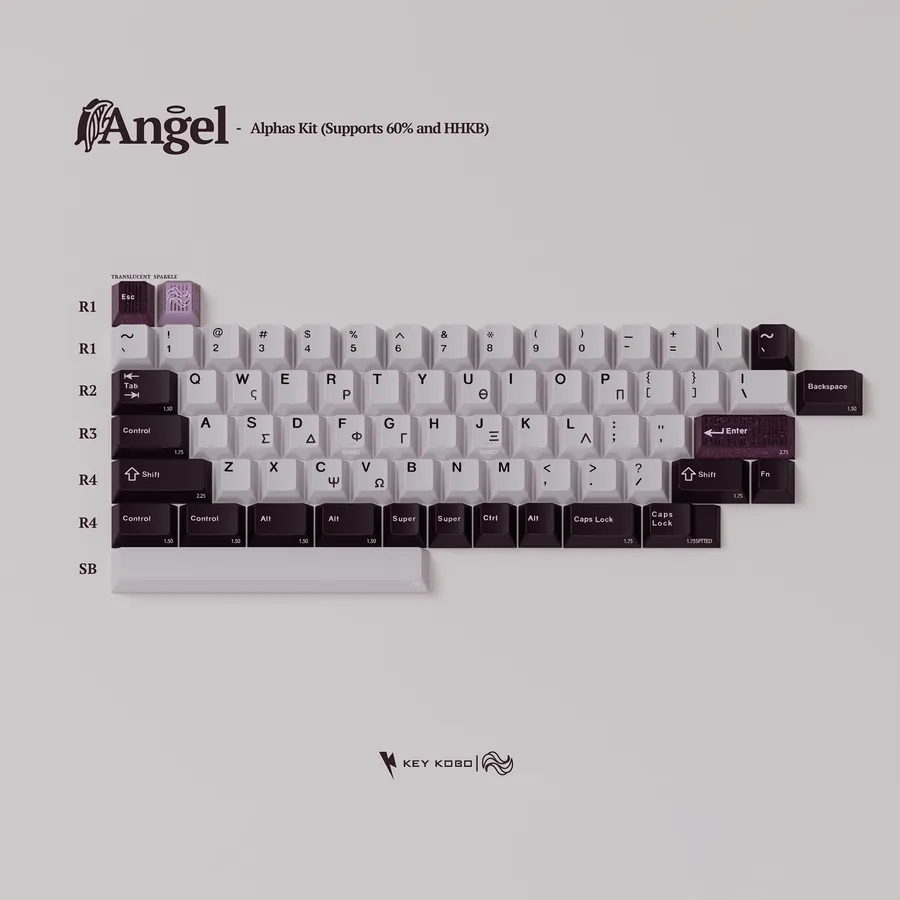 Key Kobo Angel 60% HHKB Alpha