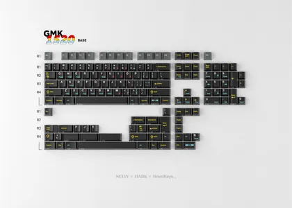 GMK CYL 1520 Keycaps