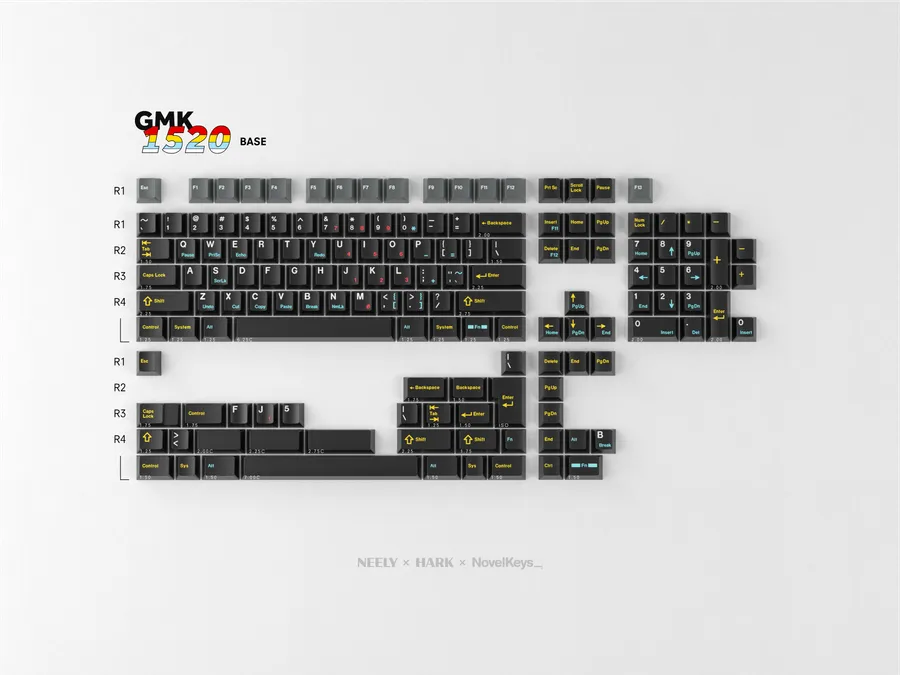 GMK CYL 1520 Keycaps