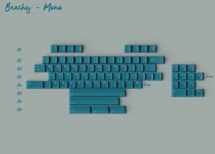 GMK CYL Just Beachy Mono