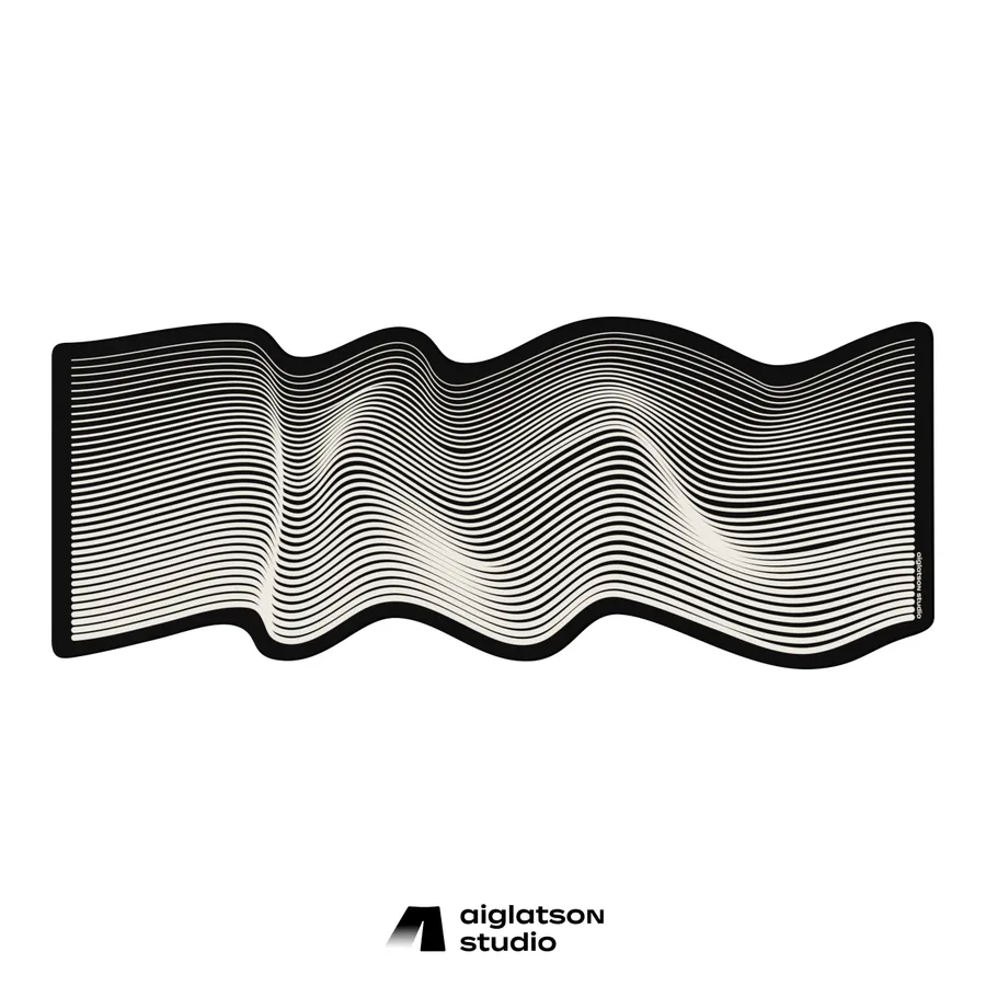 Black Snail Deskmat