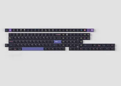 Cherry Profile Dye-Sub PBT Full Set Keycap Set -Cyber Developer