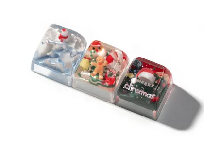 Christmas Resin Artisan Keycap