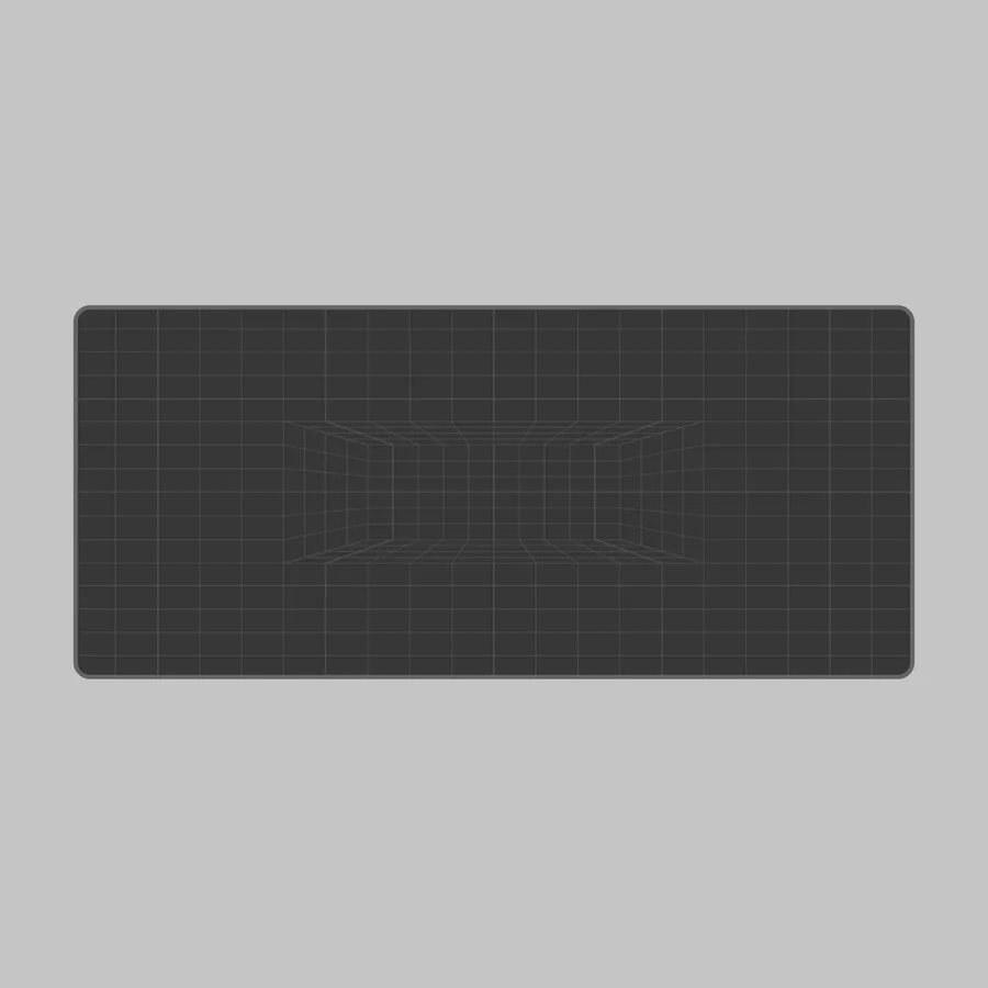 PBTfans Clarvoy Deskmat Black