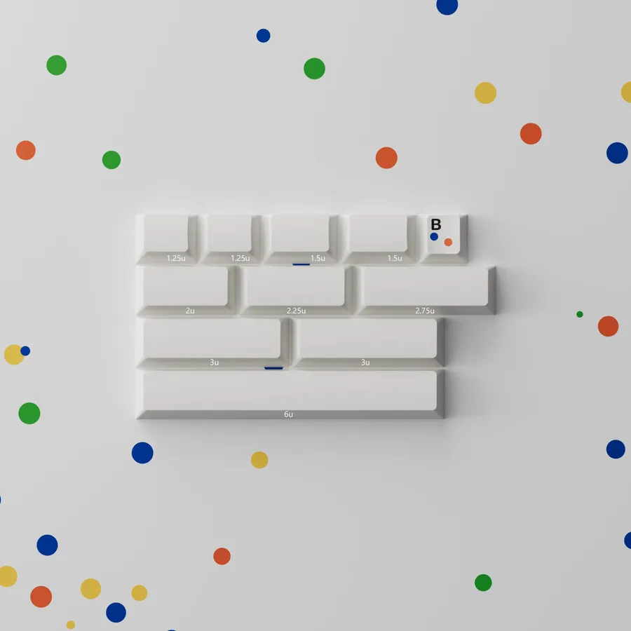 PBTfans Confettis Spacebar Kit