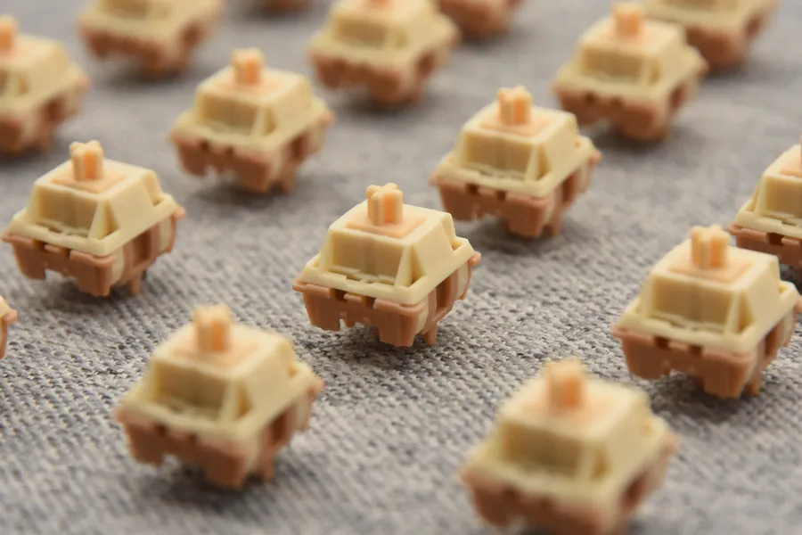 HMX K2 tactile switches, lifestyle view