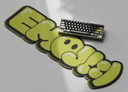 KeyKobo Emoji Desk Mat EMOJI