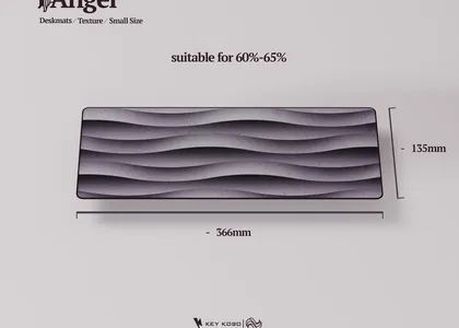 Key Kobo Angel Deskmat S Texture (Small Size)(135mm X 366mm)