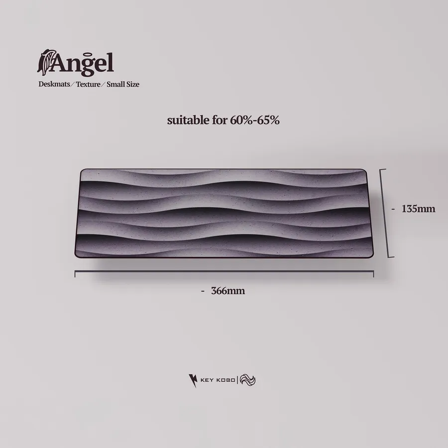 Key Kobo Angel Deskmat S Texture (Small Size)(135mm X 366mm)