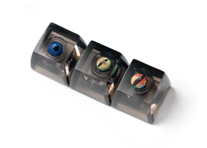 Evil Eye Resin Artisan Keycap