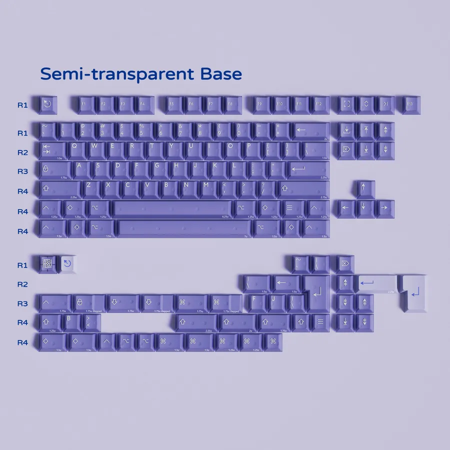 PBTfans Fairy R2 Semi Transparent Base
