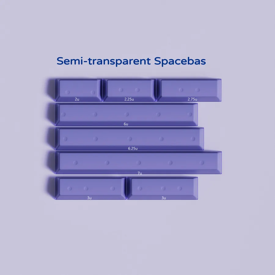 PBTfans Fairy R2 Semi Transparent Spacebars