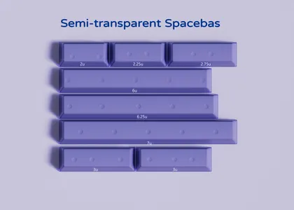 PBTfans Fairy R2 Semi Transparent Spacebars