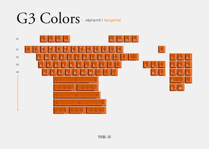 PBTfans G3 Alpha Tangerine