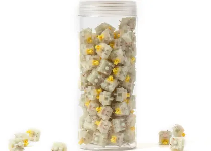 Gateron KS-3 Milky Yellow Pro Switch Set