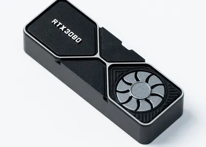 Graphics Card RTX3080 Aluminium Alloy Artisan Keycap