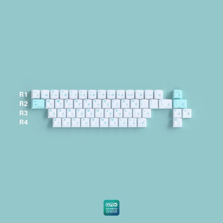 GMK Noel R2 Hiragana Alphas