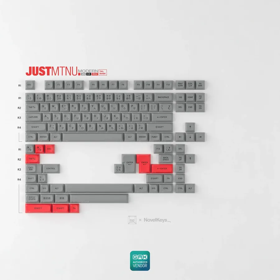 GMK JUST MTNU Modern TKL Base