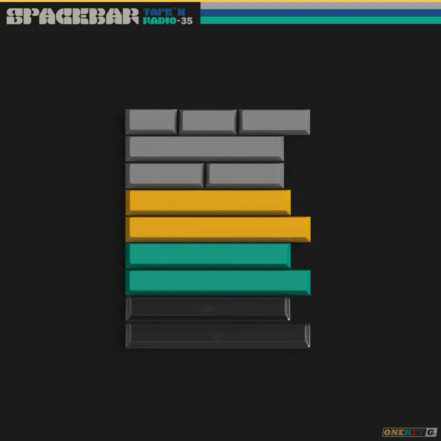 PBTfans Tape & Radio Spacebars