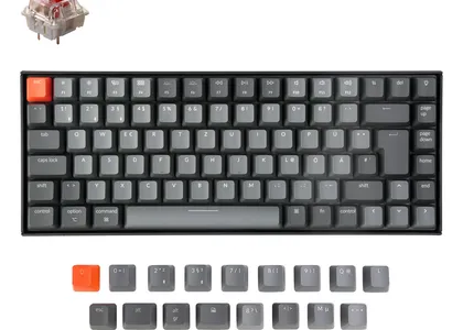 Keychron K2 Wireless Mechanical Keyboard (German ISO-DE Layout) - Version 2
