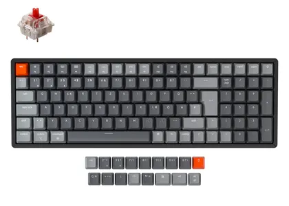 Keychron K4 Wireless Mechanical Keyboard (German ISO-DE Layout) - Version 2