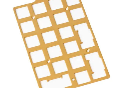 Keychron Q0 Keyboard Brass Plate