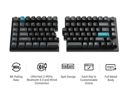 Keychron Q11 Ultra 8K Wireless Custom Mechanical Keyboard