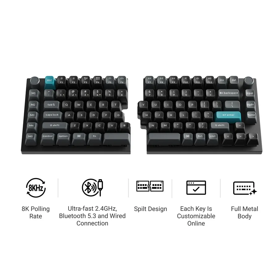 Keychron Q11 Ultra 8K Wireless Custom Mechanical Keyboard