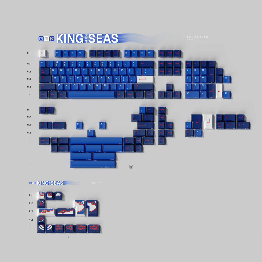 GMK CYL King of the Seas Base+Noveties