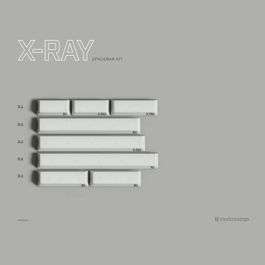 PBTfans X-ray R3 Spacebars